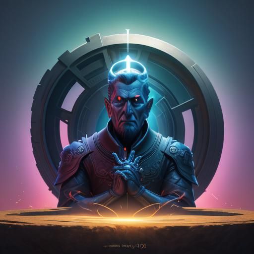 Genuflect: Pixar-Style 3D Digital Art