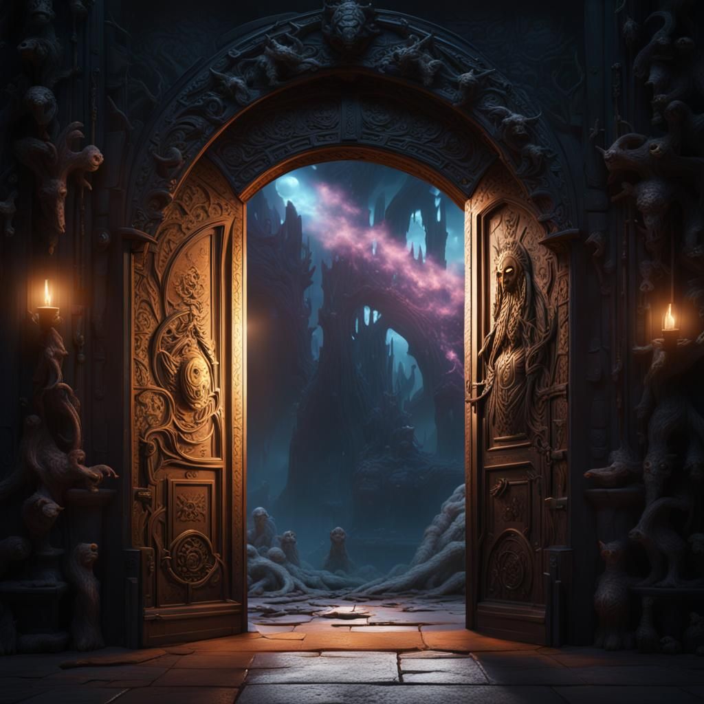 Portal Doorway with Waiting Creatures