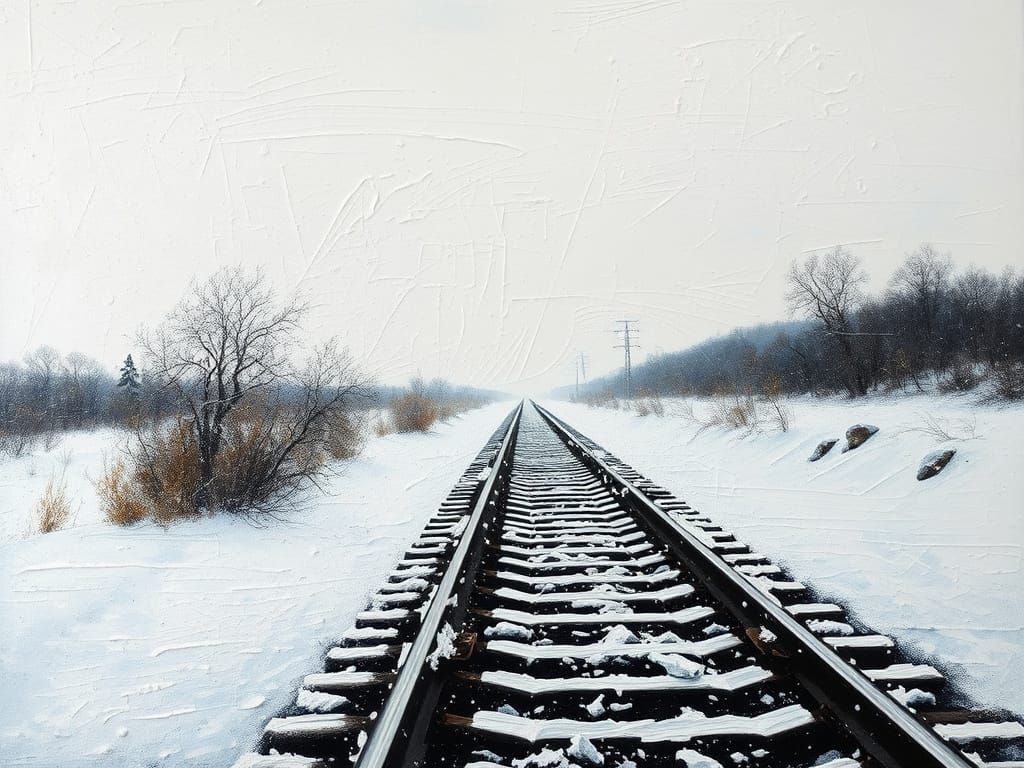 Winterish Railscape