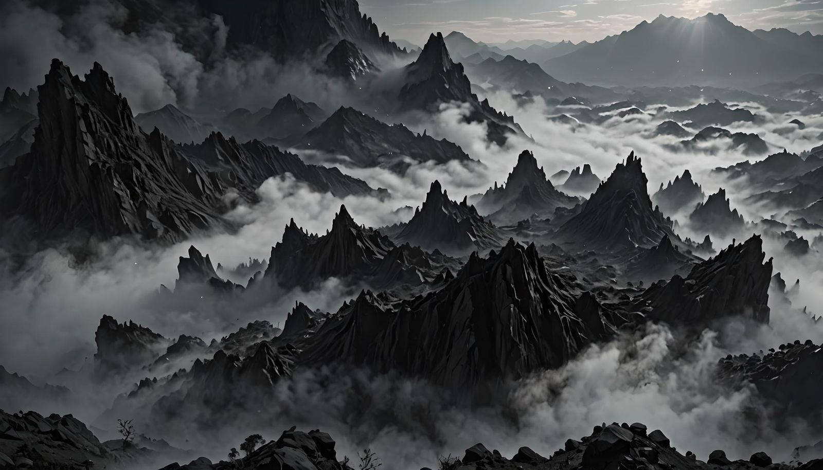 Detailed Black Mist Visualization in Ultra Wide Angle