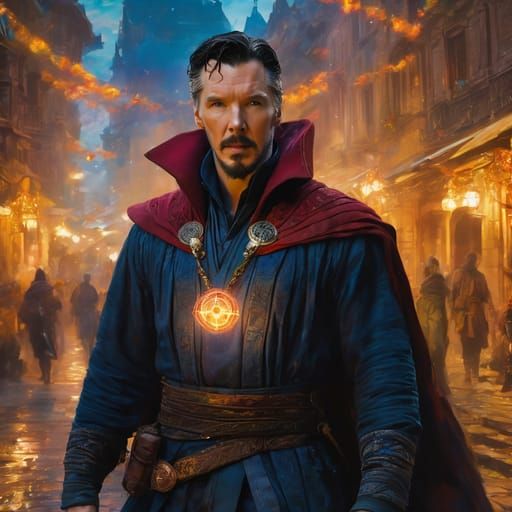 Doctor Strange: A Mystical AI Portrait