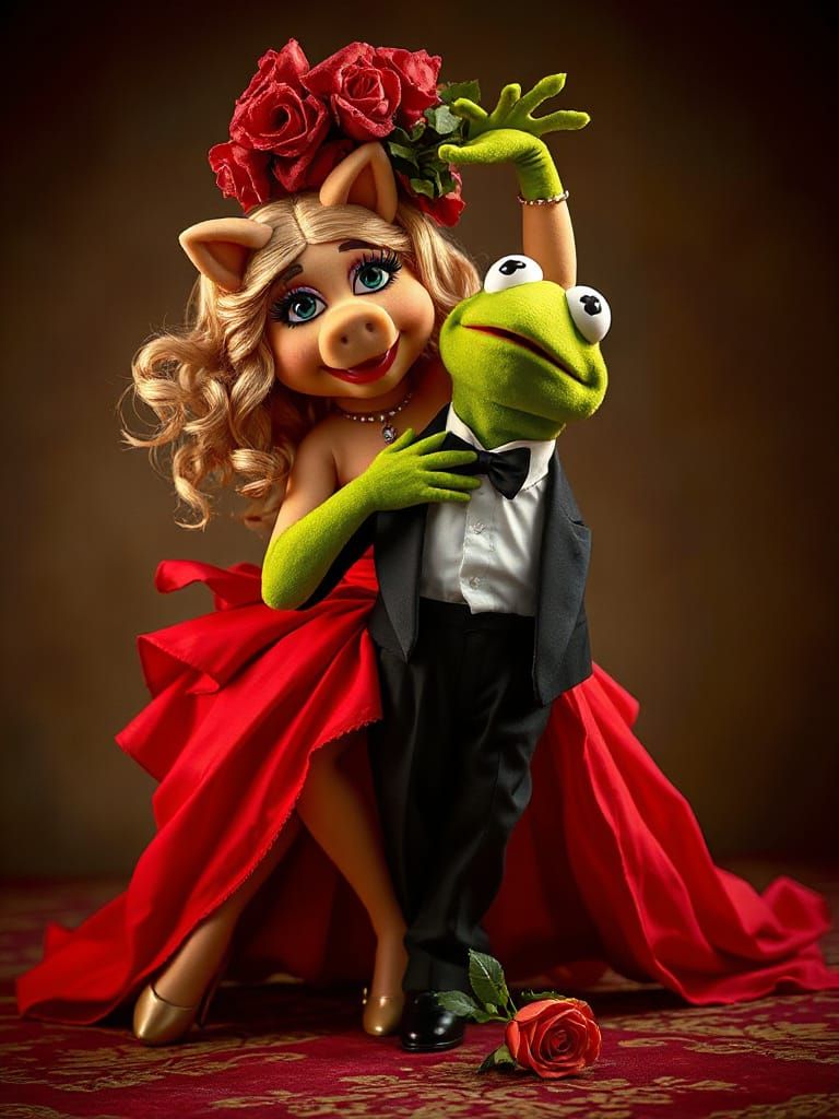 Two to Tango: Kermit & Piggy🐸💃🐖