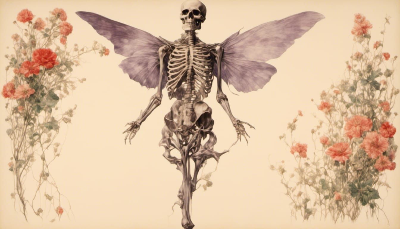 Skeleton Flowers Version