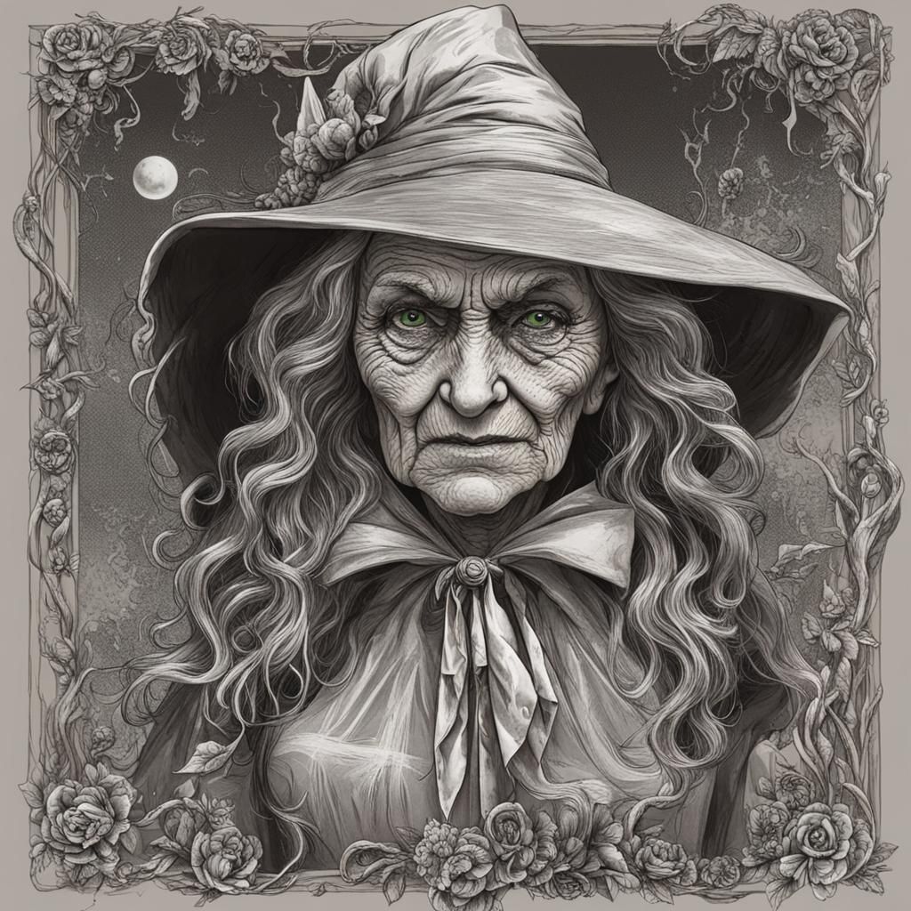 Image of a Wicked Old Witch
