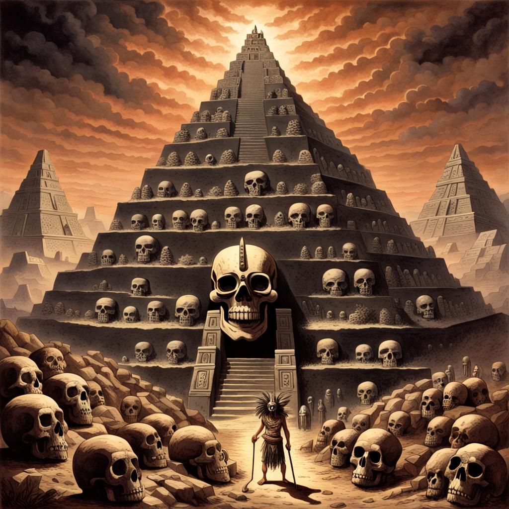 Mictlantecuhtli, Aztec God of Death and Underworld