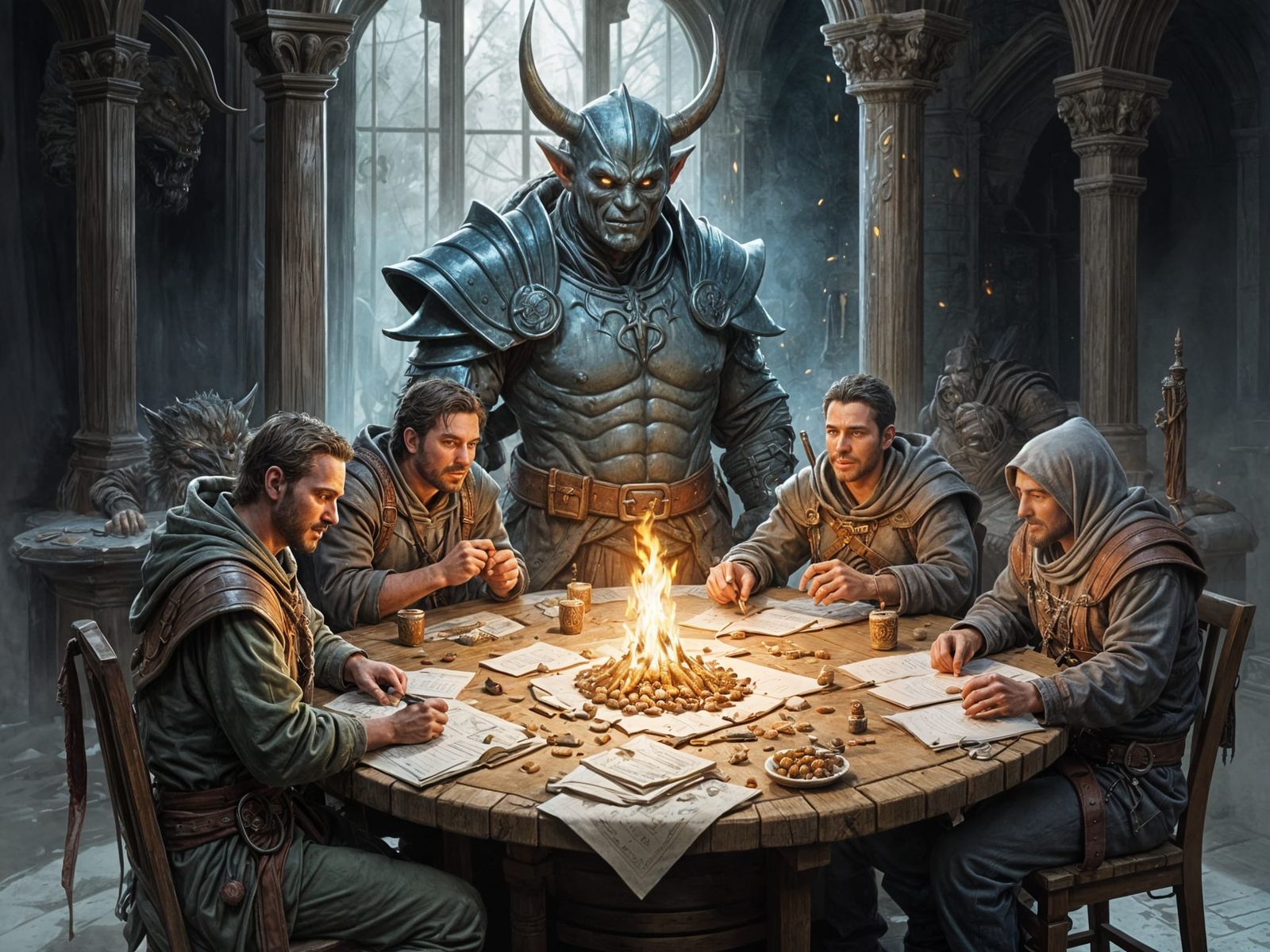 Dramatic Dungeons and Dragons Chaos Unfolds