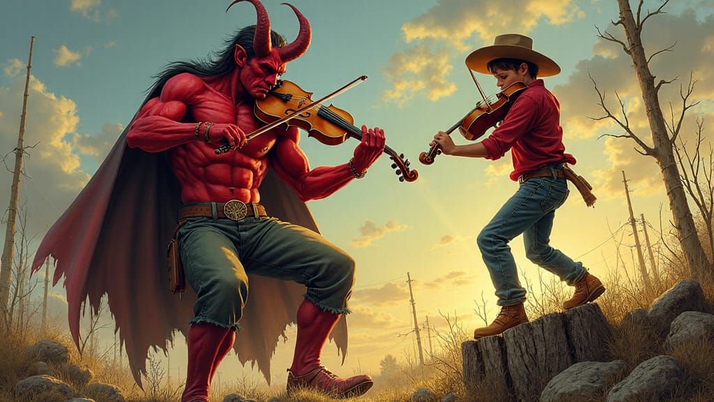 The boy said, "My name's Johnny and it might be a sin
But I'm gon' take your bet and you're gonna regret
I'm the best th...