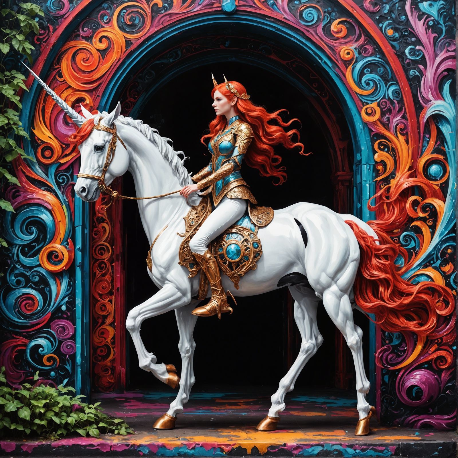 lady and her unicorn