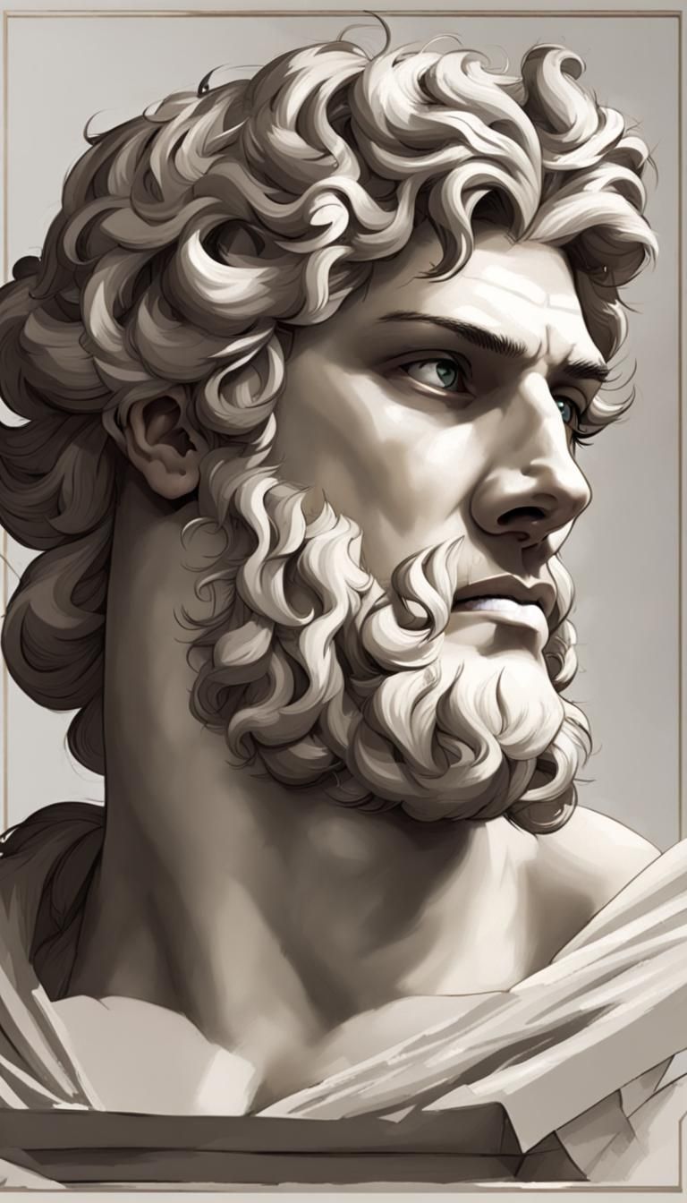 Modern Hero: Strength, Beauty, and Intellect Fusion