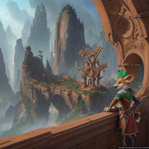 Geronimo Stilton: Fantasy Concept Art in 8K