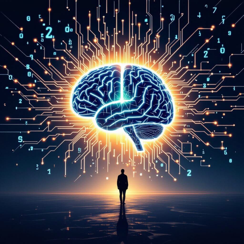 AI Brain Fusion Over Data Ocean