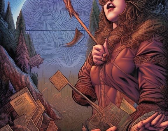 midnight mountain Mark Brooks and Dan Mumford, comic book art, perfect, smooth