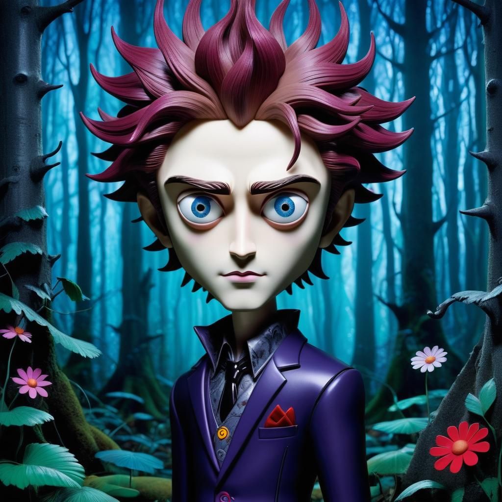 Edward Cullen as Surrealist Pop Art