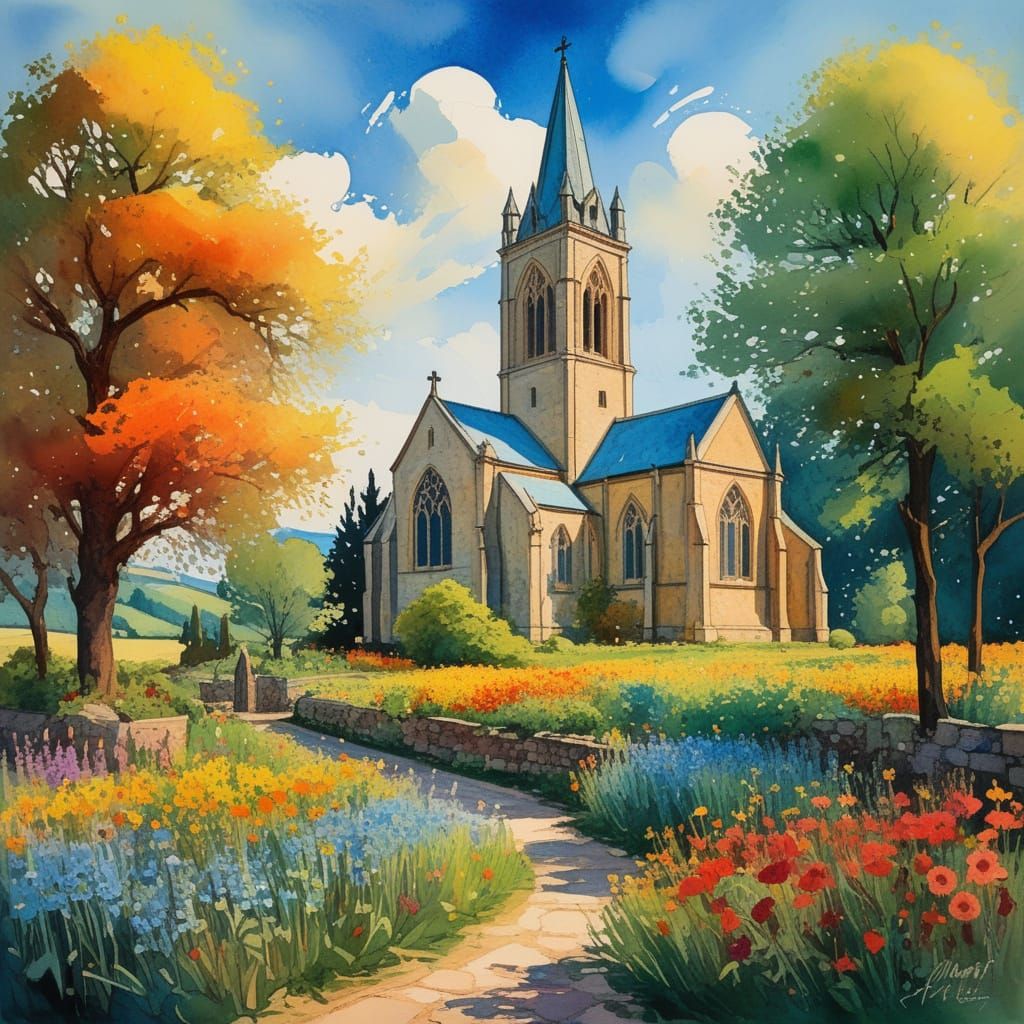 Gothic Romance in Sunny Countryside