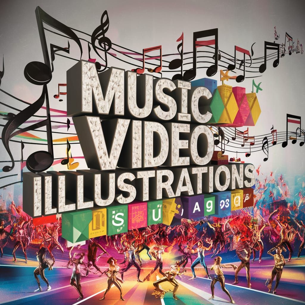 Creative Music Video Illustration Concept