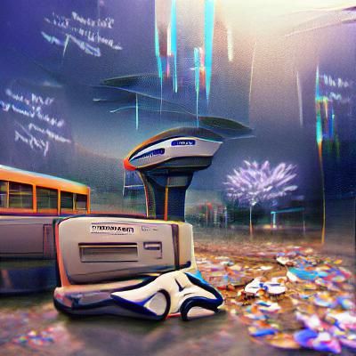 Abstract Future Memories in Ethereal Style