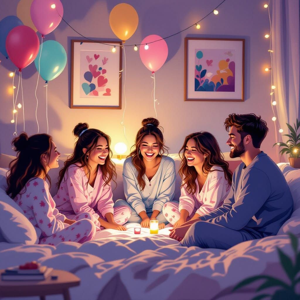 Cybersecurity Workshop at a Girls' Sleepover