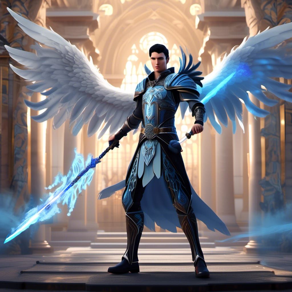 Angel Warrior Bear