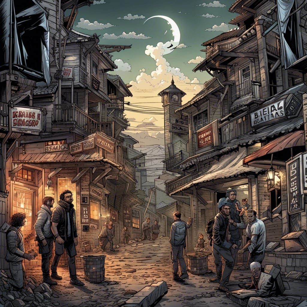 Beşiktaş as Human in Comic Book Art
