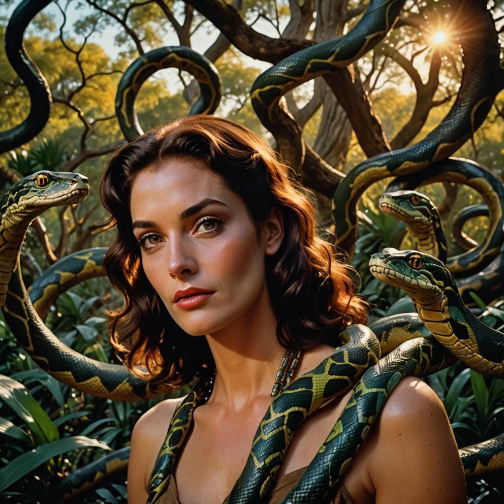 EVE THE SNAKE CHARMER