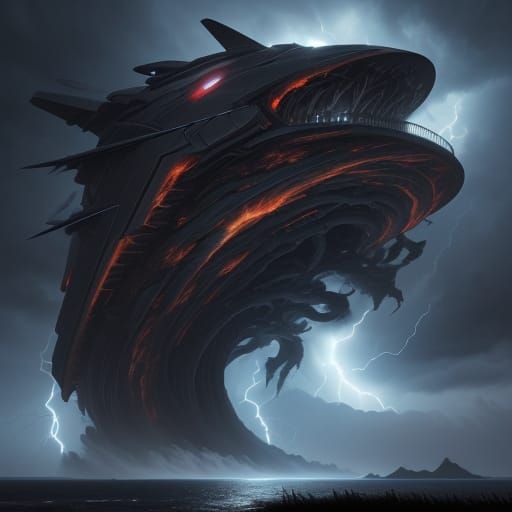 Magnificent Cloud Entity: Living Superstorm