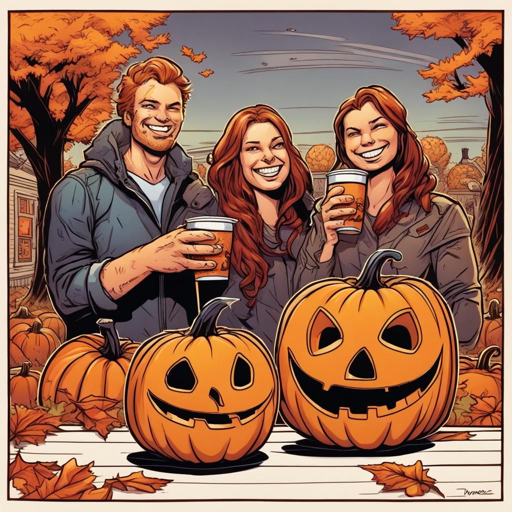 Pumpkin Spice Festival: Comic Book Style Celebration