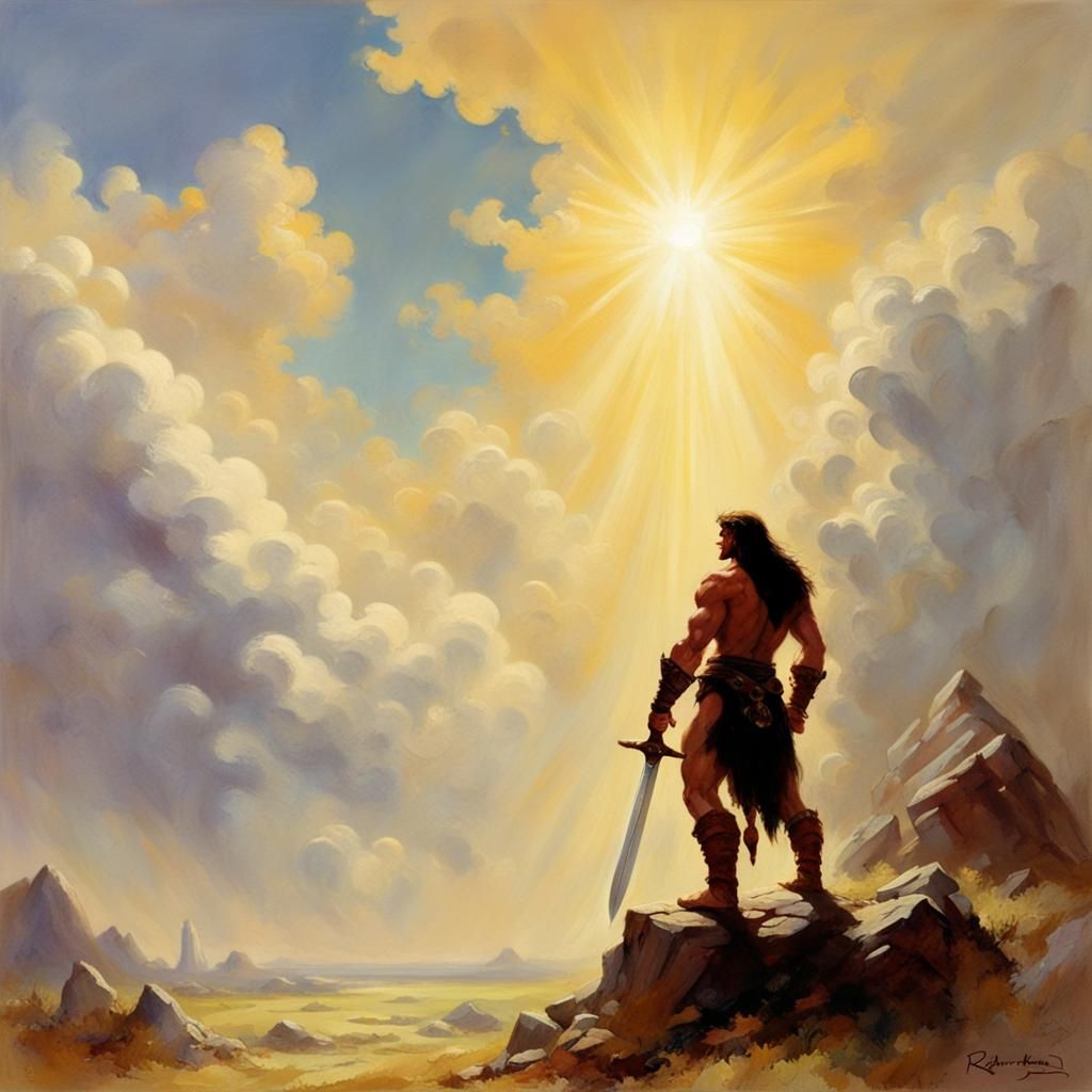 Barbarian Legend in Sword and Sorcery Art