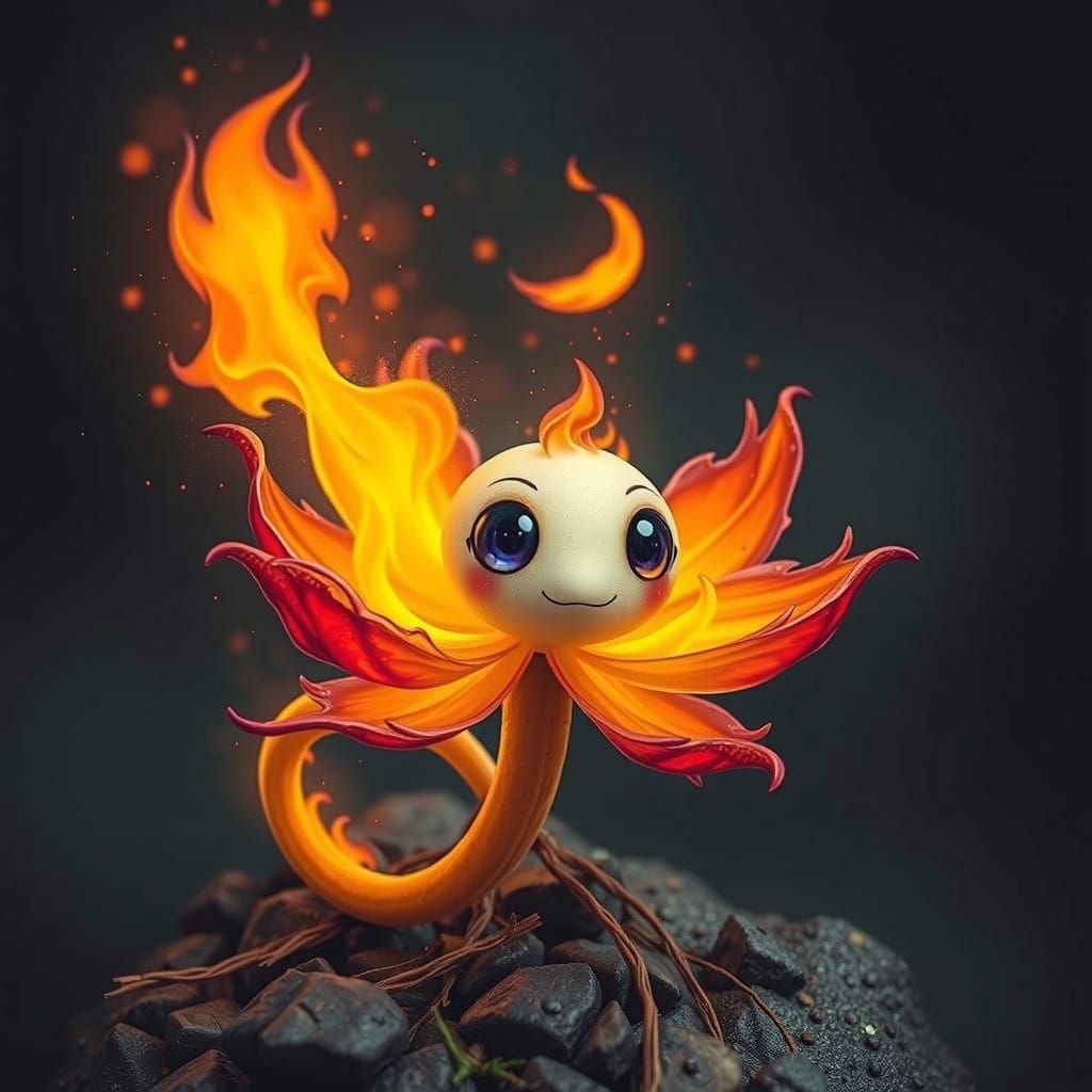 Sparkling Ember Blossom