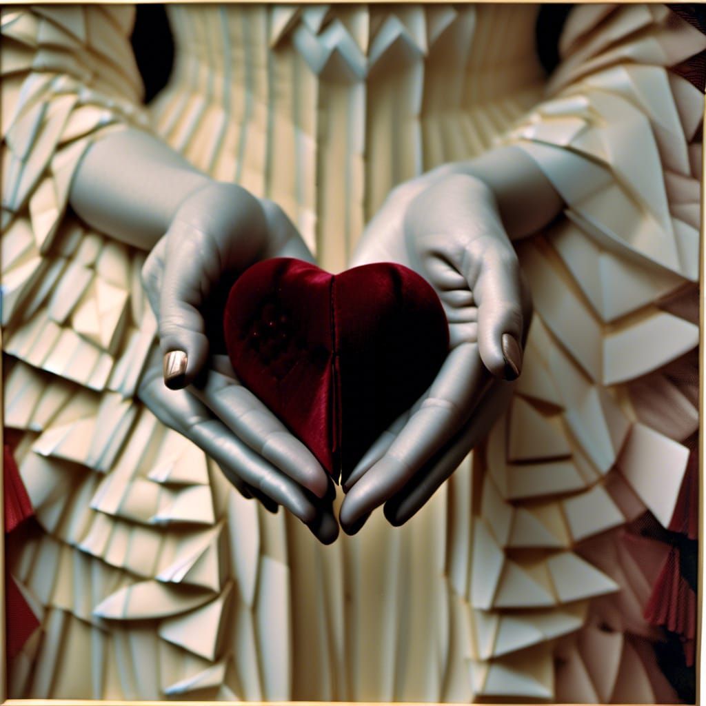 Eternal Soft Embrace: Assemblage Art of Love