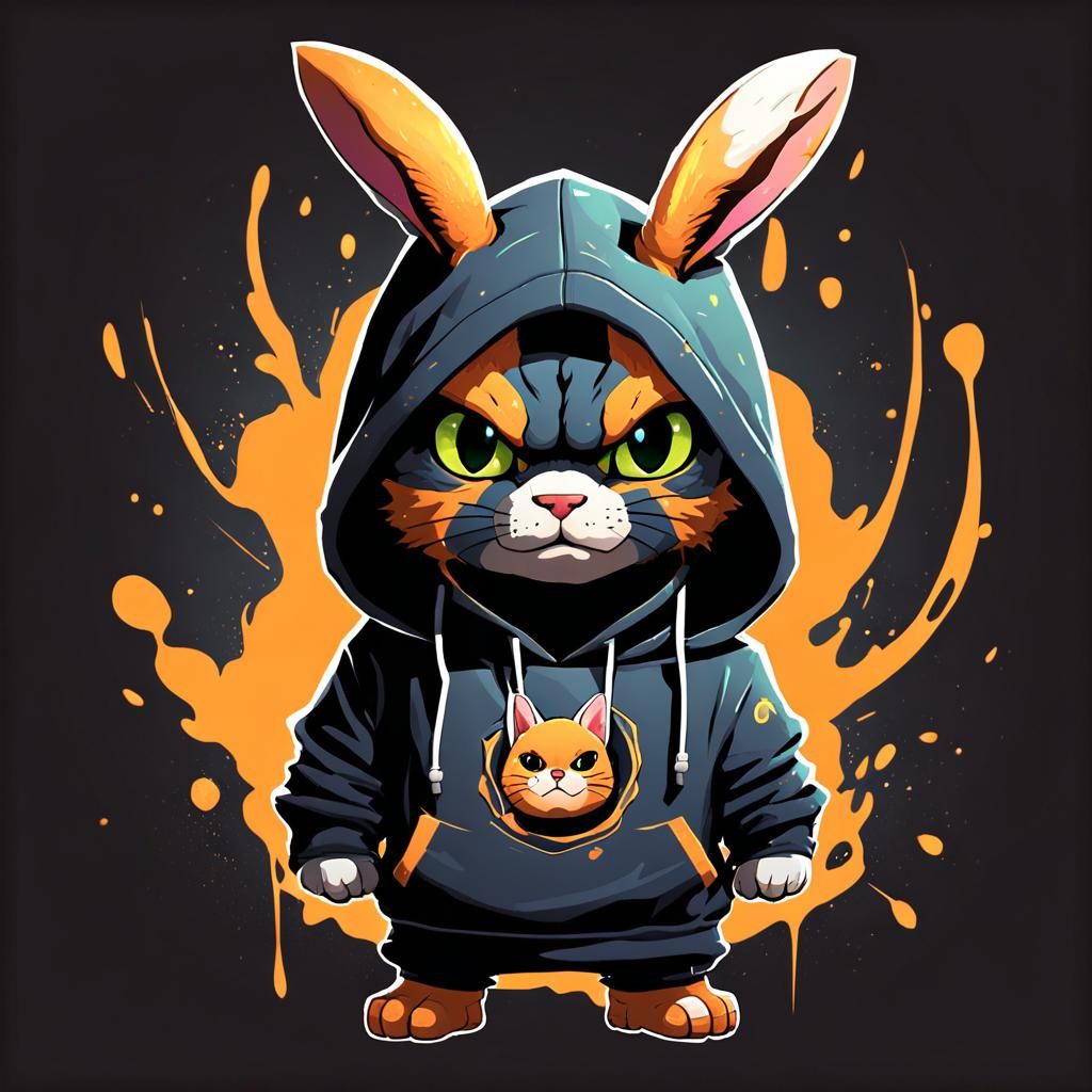 Cartoon Characters Collage in Vector Style