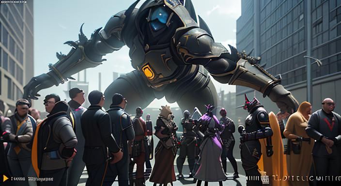 Cosplay Fans at Comicon in Cinematic 3D