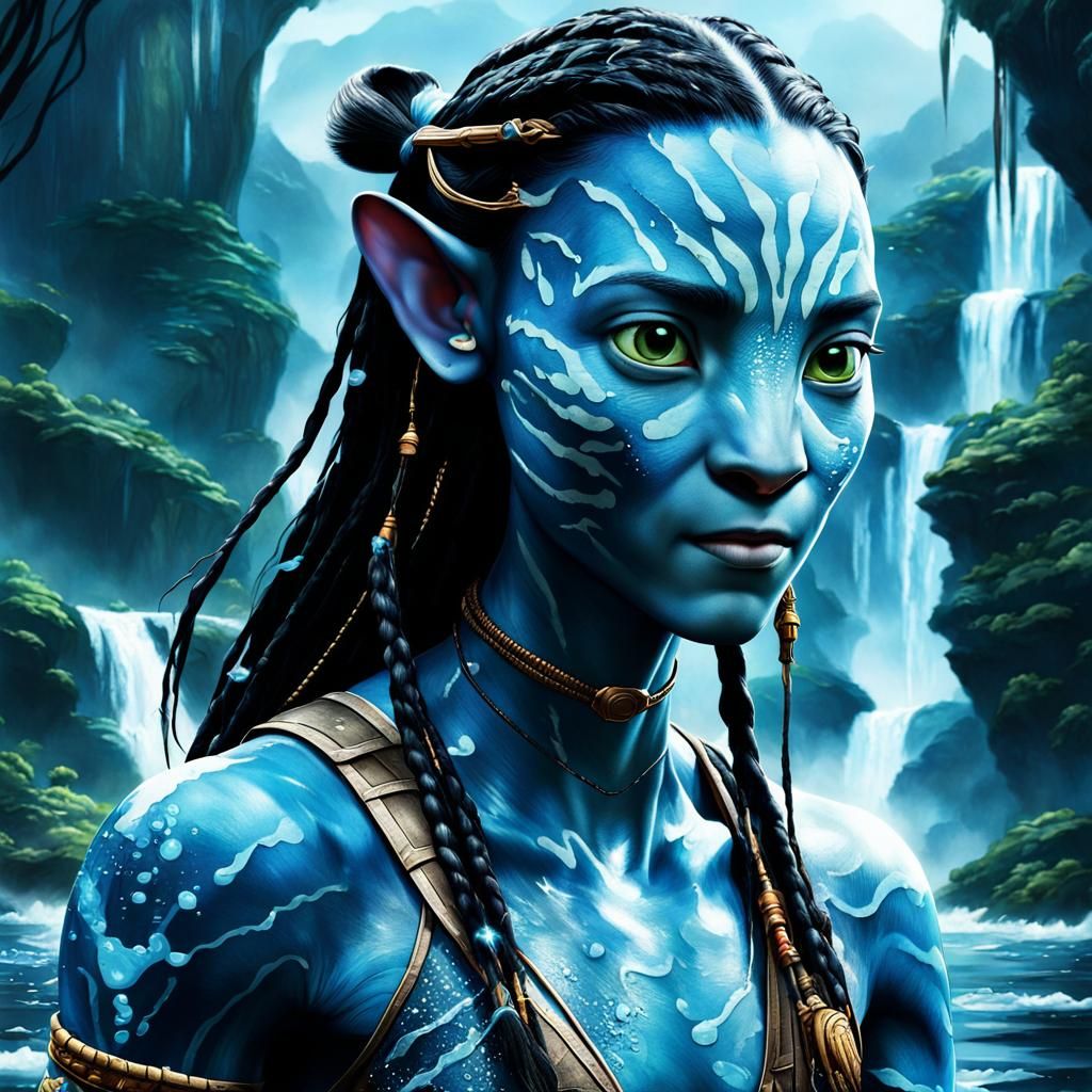 Disney Avatar: The Way of Water Movie Poster in 4K