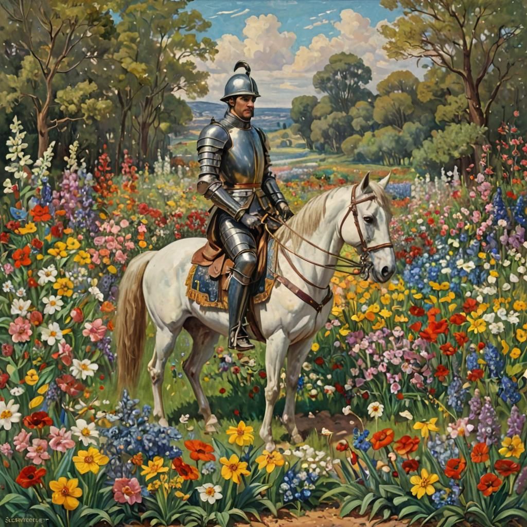 Knight of Flowers: A Maximalist Masterpiece