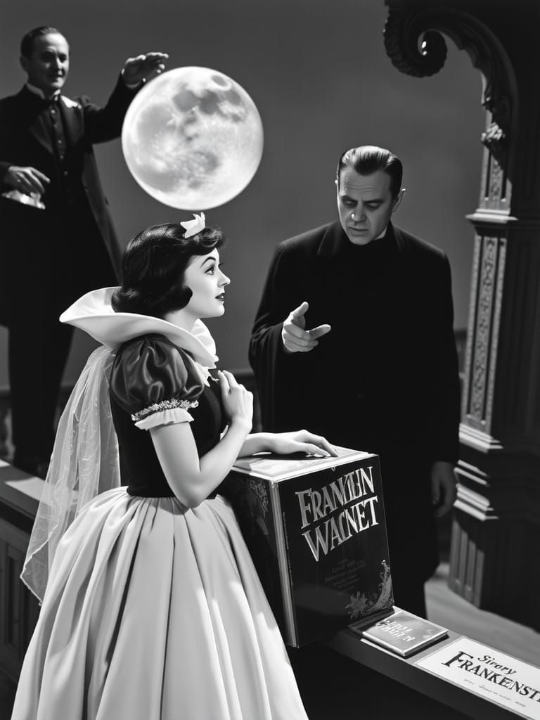 Snow White in 1931 Frankenstein Movie