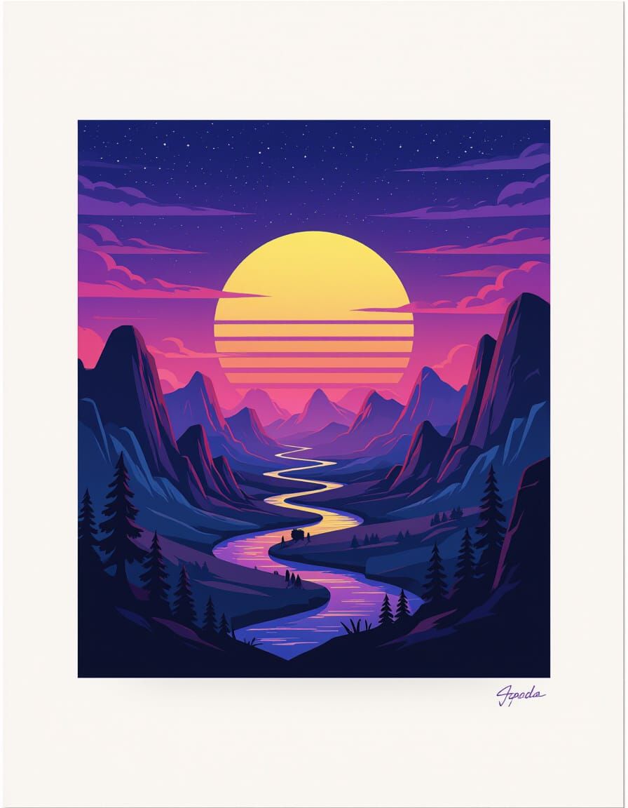 Purple Sunset on a Forbidden Planet