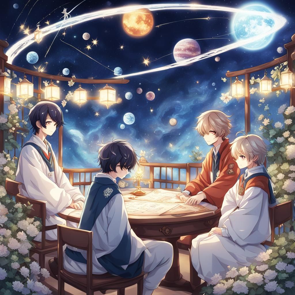 Anime Style Astrology Consultation