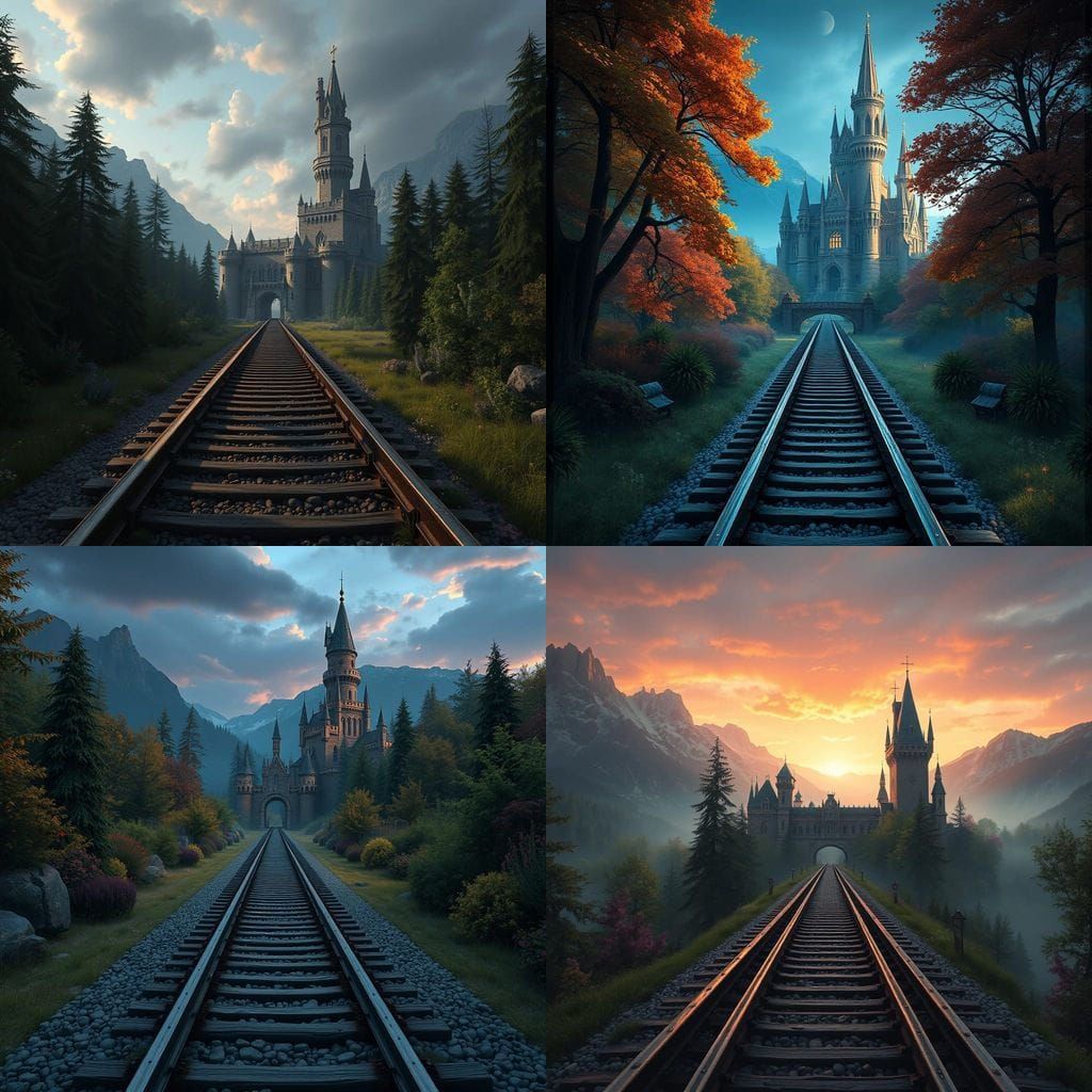 Ethereal Castle Entrance, Forgotten by Time