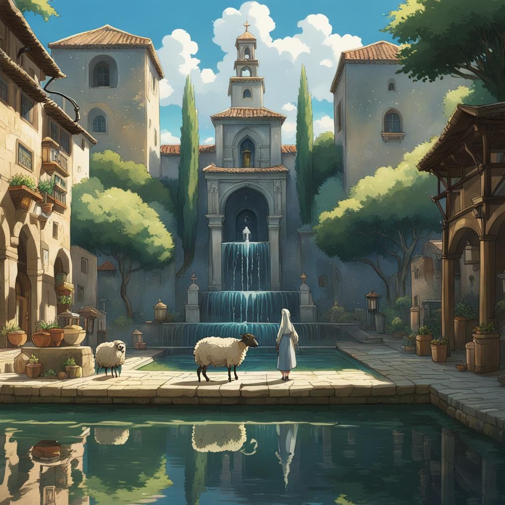 Medieval village in Spain