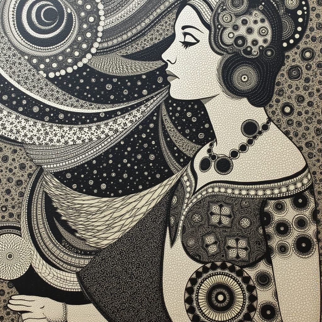 Otherworldly Eldritch Zentangle Art