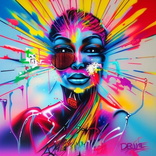 Graffiti Art: Divine Grace in Street Style