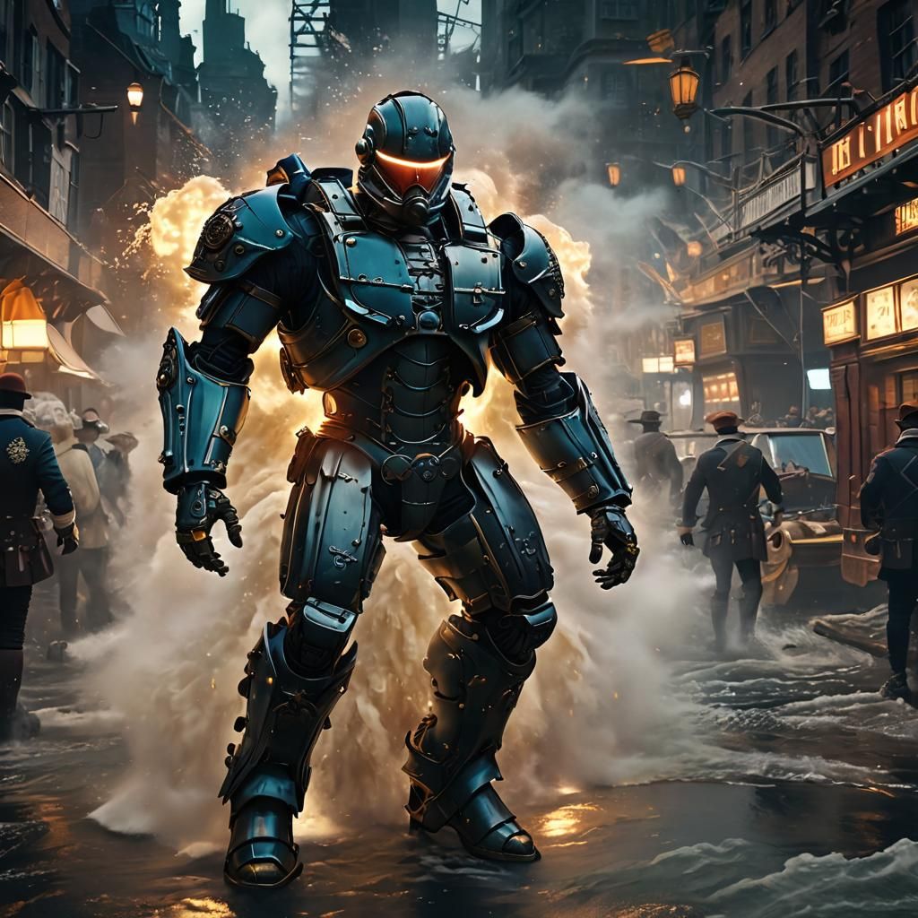 18th Century Ship Voyage in Hyperrealism