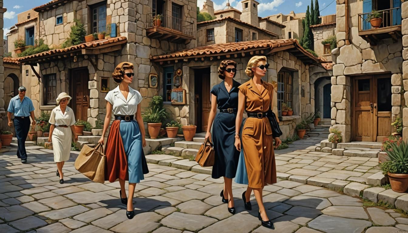 Artists Quarter in Capavelas