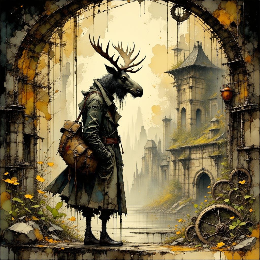 Carl Moose paused as he made his way to his first day at College. Carl was afraid that he wouldn’t fit in woth the other...