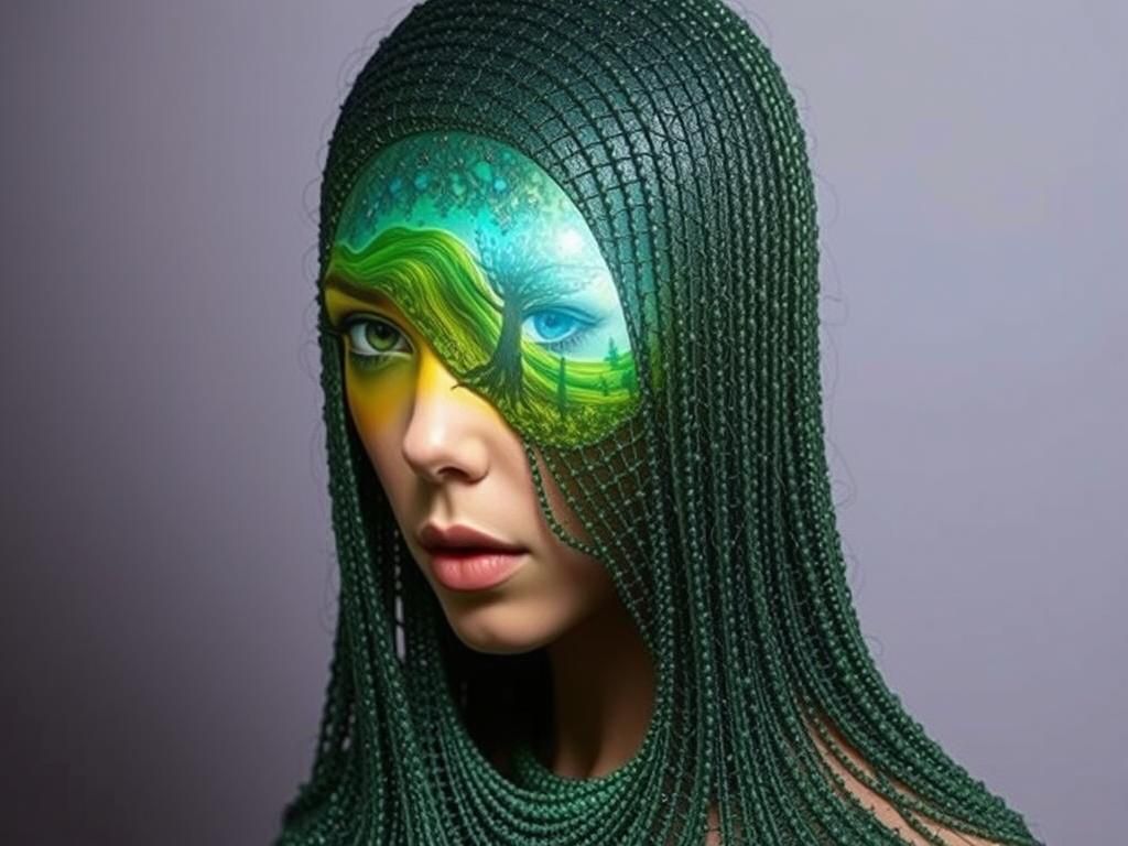 Woman Explodes in Mycelium Network: Forest Exposure