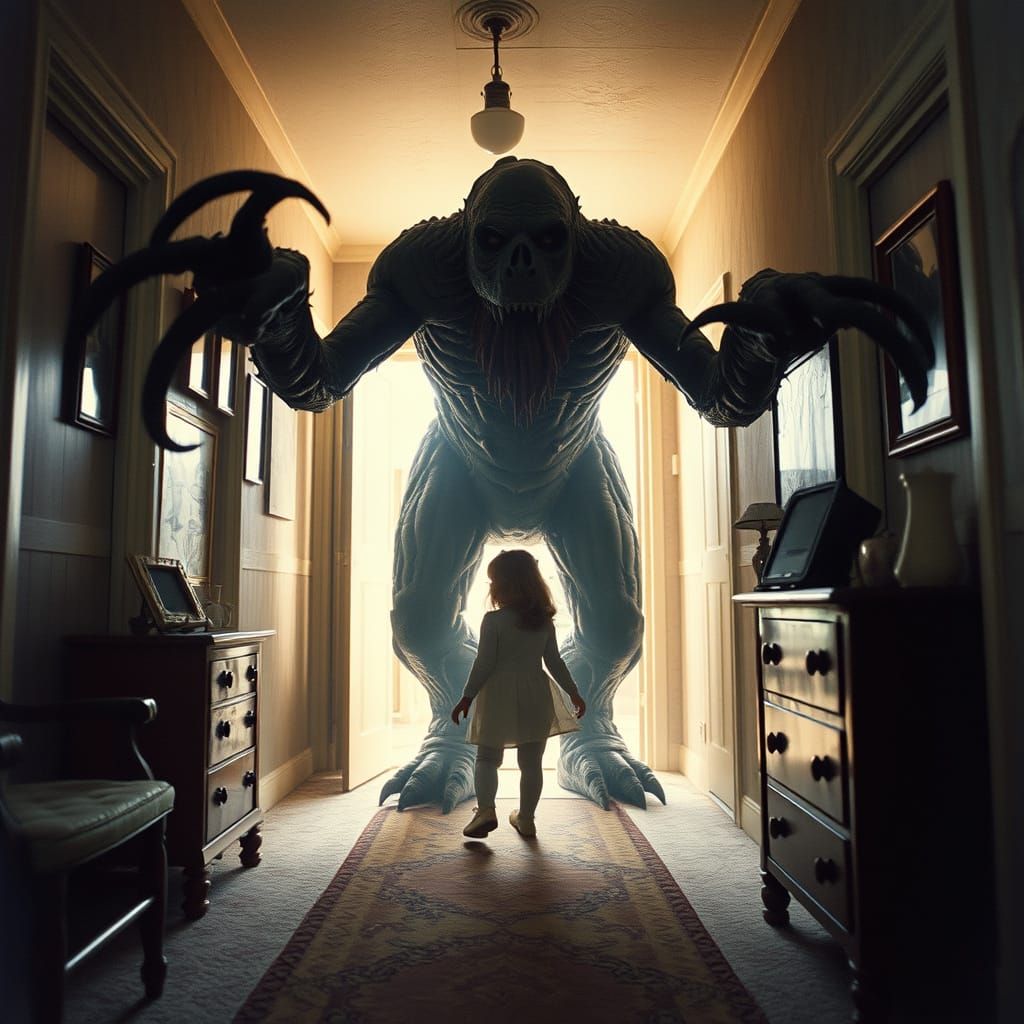 Lovecraftian Horror Descends on a Child's Bedroom