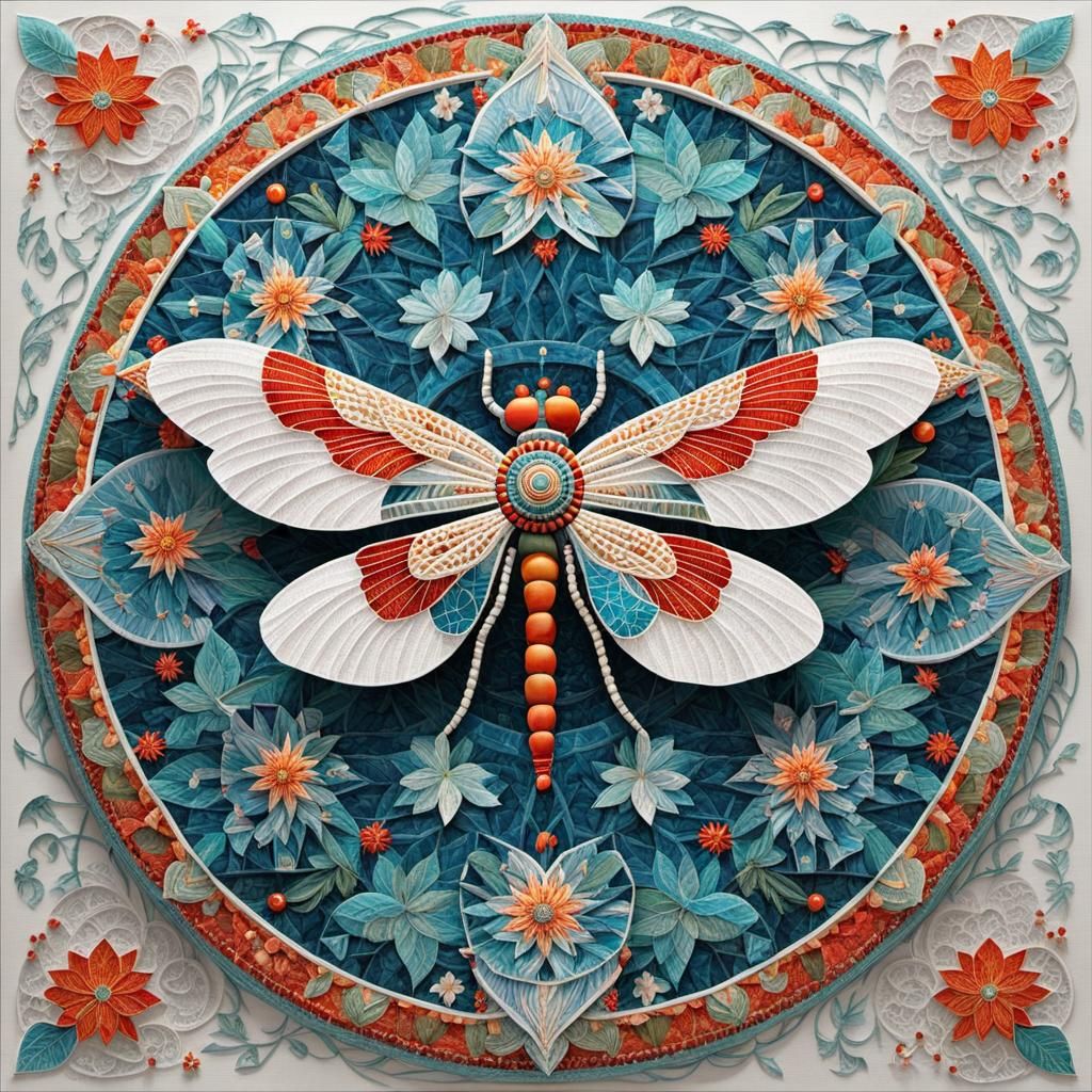 Dragonfly Mandala