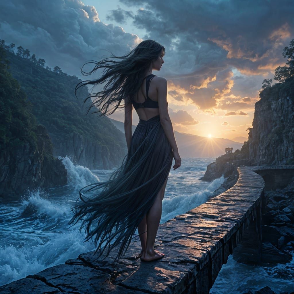 Elegantly Lit Storm Goddess, La Bellissima Eustacia Vye, on ...