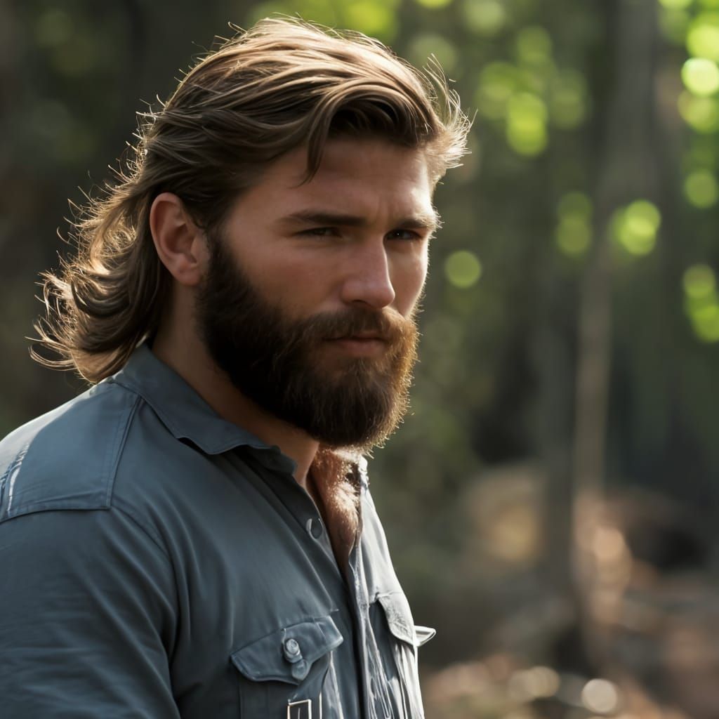 Detailed View of Human Skin Texture