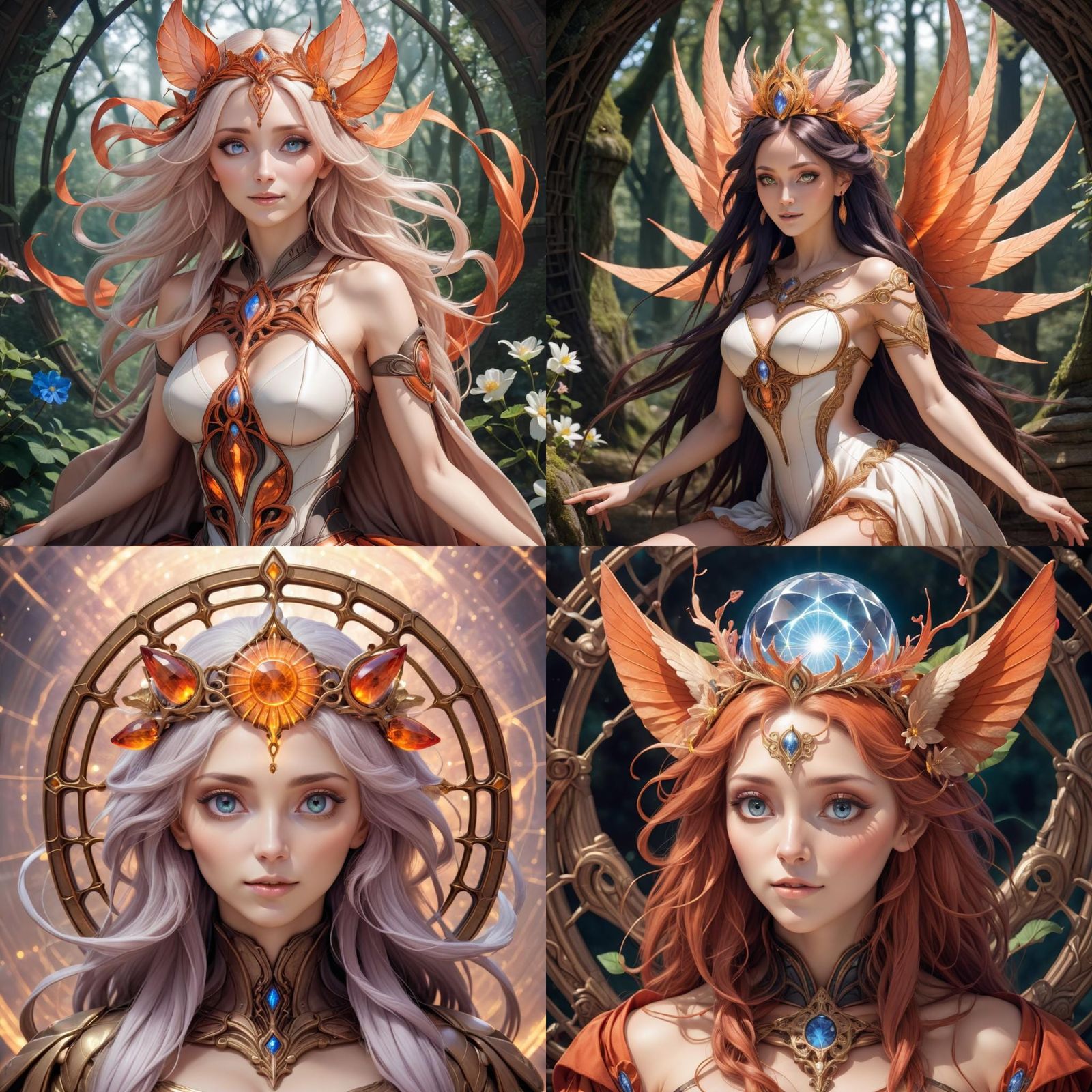 Abstract Auroracore AI Image