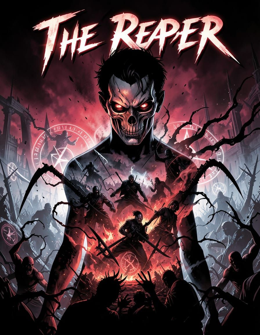 Javier's Double Exposure Comic Cover in Jae Lee Style